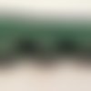 Ruban dentelle noir et vert d environ 3 cm de largeur 