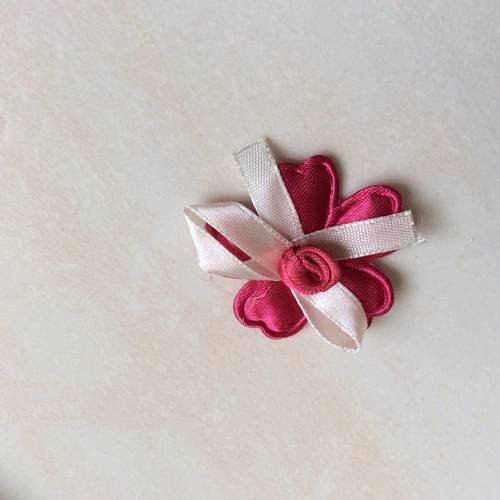 Fleur en rose à customiser ou décorer etc