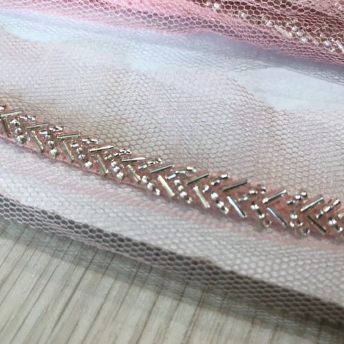 Ruban de perle rose
