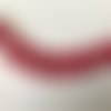 Ruban avec petit pompon rouge 6  mm environ 