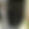 Frange charleston noir de 25 cm en largeur
