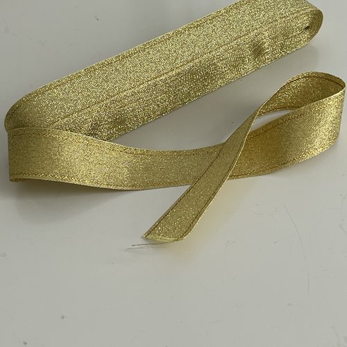 Ruban métallisé,ruban doré pailleté,ruban or,ruban pailleté 20 mm, galon  argenté et doré,