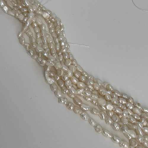 Perle pierre naturelle 5*7 mm perle pour créations artisanales gemmes 5*7 mm brin de perles pierre naturelle