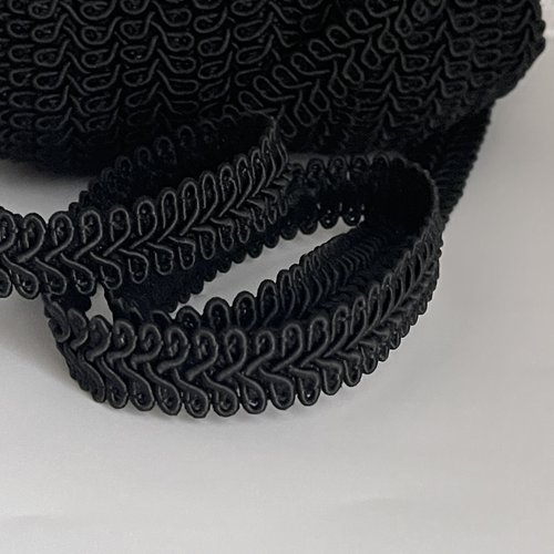 Ruban de passementerie, ruban épis,ruban tressé 13 mm, galon épis de passementerie