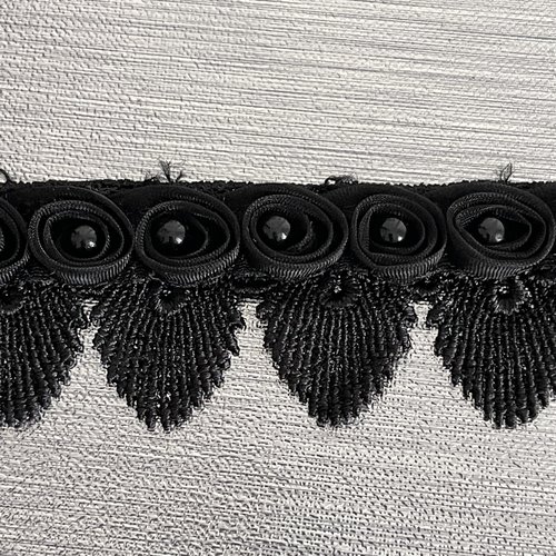 PH PandaHall 3.6m Ruban De Dentelle Perlé 15mm Frange De