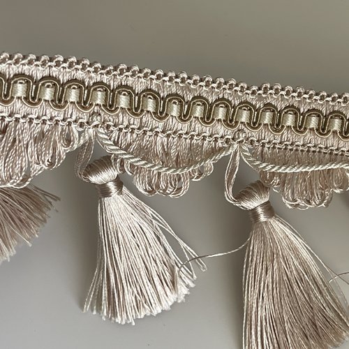 Ruban décoratif à franges ruban à franges à pompons