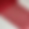 Dentelle brodée guipure festonnée rouge guipure large dentelle artisanale rouge