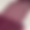 Dentelle brodée sur tulle à motif dentelle violette large 23 cm mauve dentelle festonnée des deux côtés