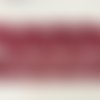 Dentelle guipure bordeau