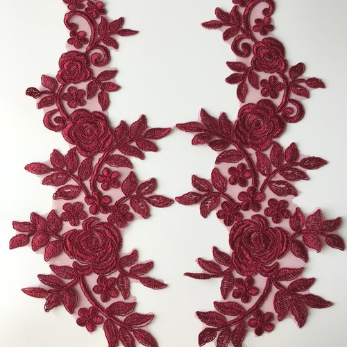 Applique dentelle,applique,applique à customiser en dentelle,applique à coudre,applique en tulle,applique brodée,applique à cou