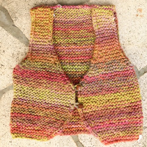 Gilet sans manches, multicore