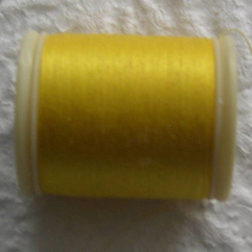 Fil à coudre dmc en coton ref. 973 jaune jonquille 
