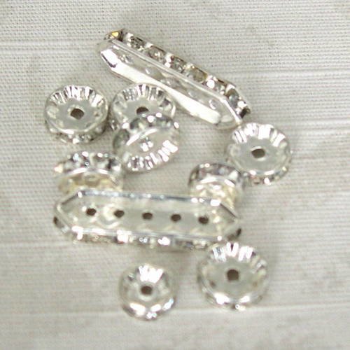 Assortiment de connecteurs/separateurs en métal 