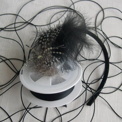 Cordon noir brillant queue de rat 