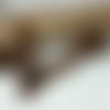Collier oeil de faucon marron