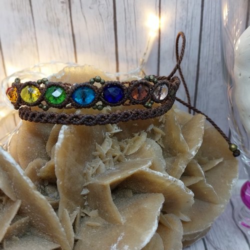 Bracelet aux couleurs des chakra