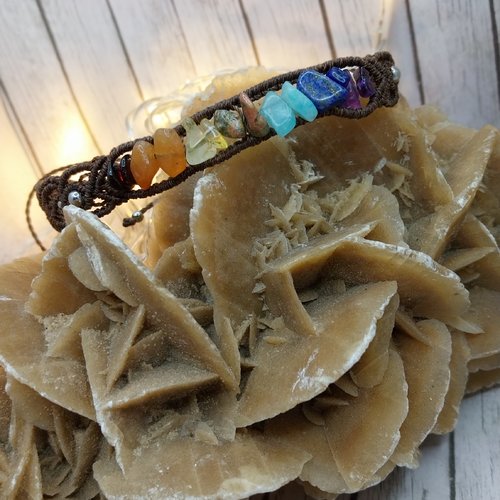 Bracelet chips chakra