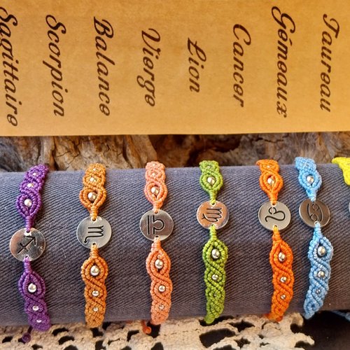 ️bracelet astro ️inox argenté