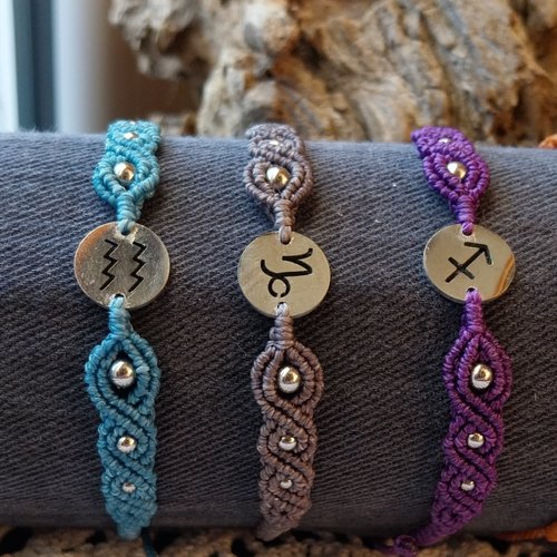 ️bracelet astro ️inox argenté