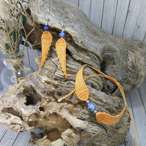Bracelet et/ou boucle d’oreille ange