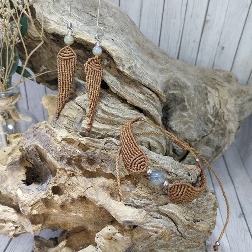 Bracelet et/ou boucle d’oreille ange