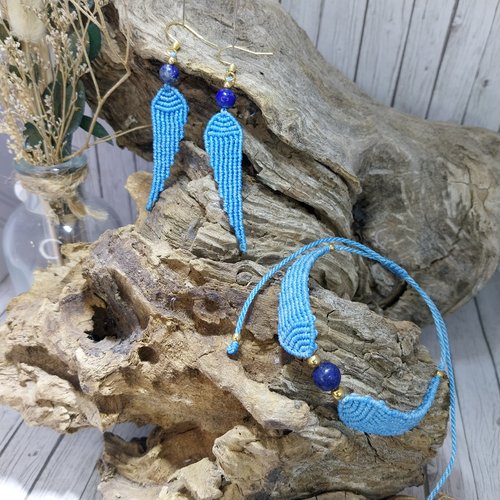 Bracelet et/ou boucle d’oreille ange