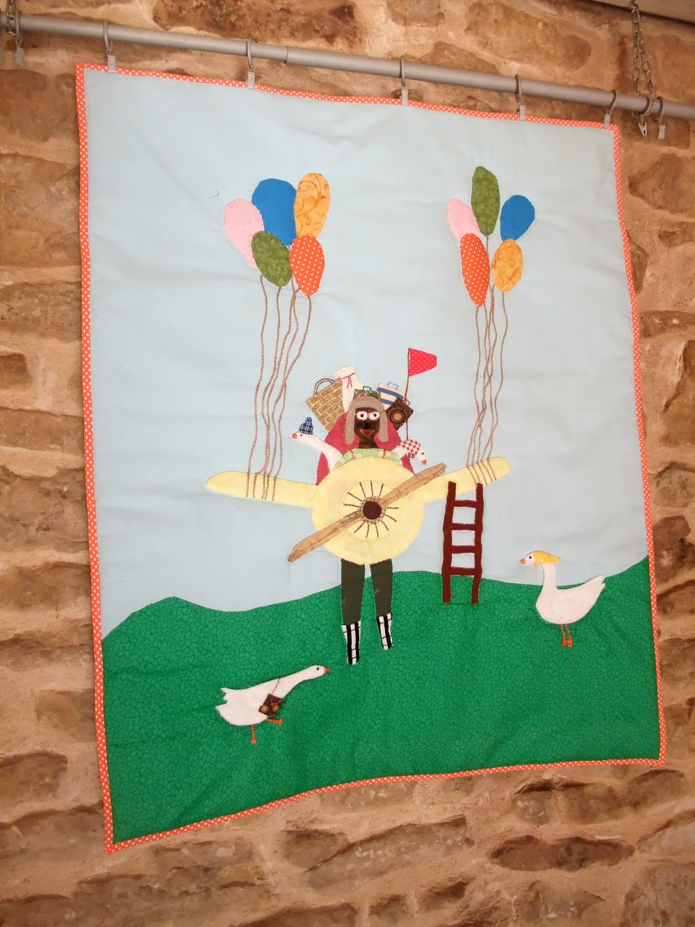 Couverture Molletonnee Pour Bebe En Patchwork Un Grand Marche