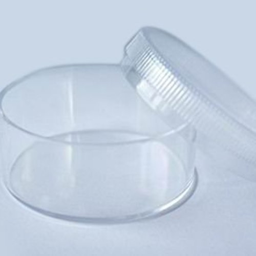 Boite plastique ronde transparente 38 x 21mm ( x 12 )