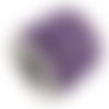 Cordon ciré violet 1mm ( 5 mètres )