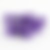 10 pompons boule violet 20mm