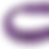 Suédine a frange 30mm violet ( 2 mètre )