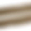 Suédine a frange 30mm marron pailleté (1 mètres)