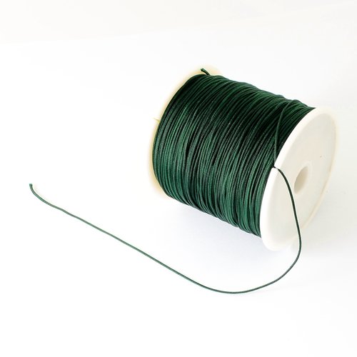 Fil nylon vert foncé 0.5 mm ( 3 mètres )