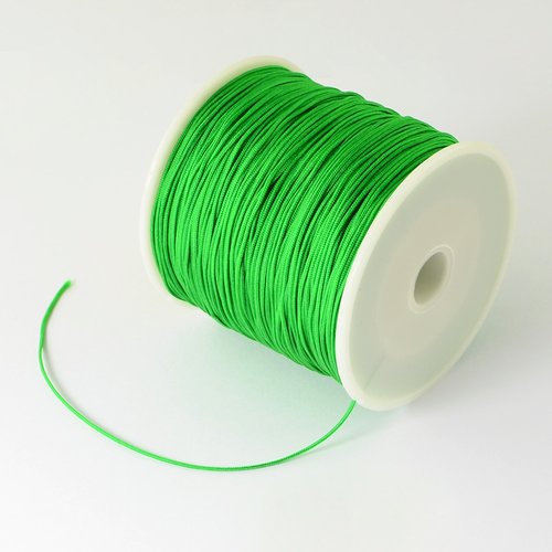 Fil nylon vert 0.5 mm ( 3 mètres )