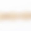 Chaine acier inoxydable doré soudé modele ciselé (1 metre)