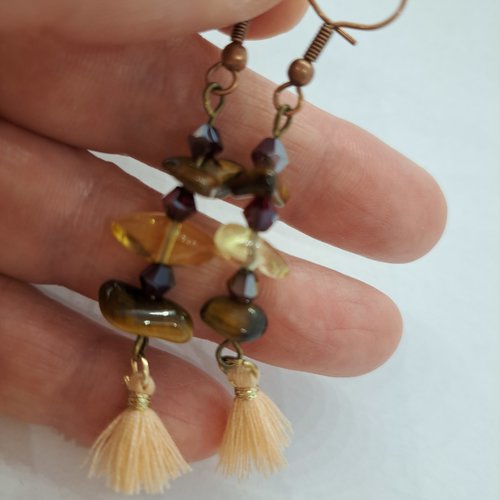 Boucles d'oreilles  longues