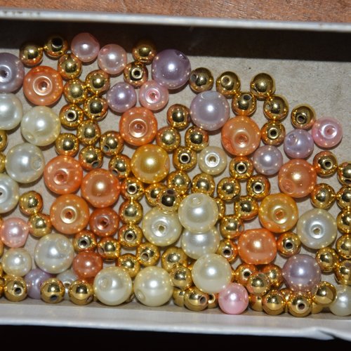Lot de perles en vrac