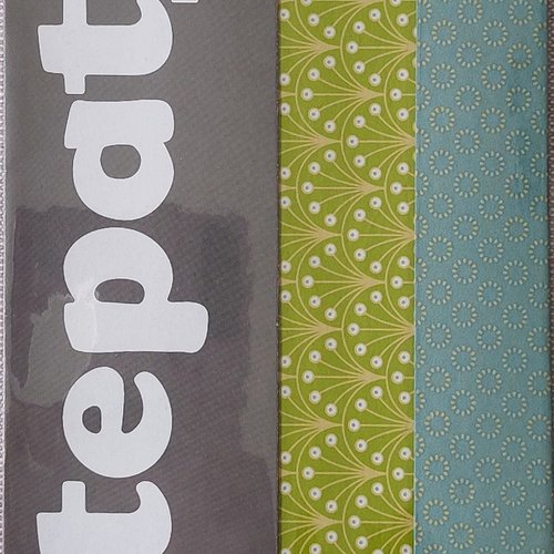 Papier décoratif à coller / decopatch marque first édition paper