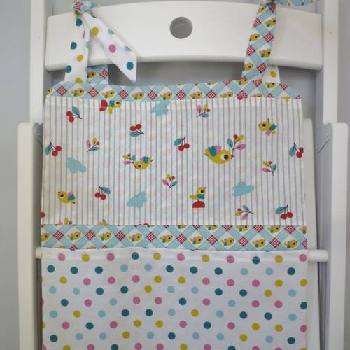 Vide Poche Mural Organiseur Tissu Etagere De Chaise En Tissu