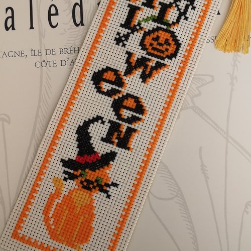 Marque-pages / signet "halloween"