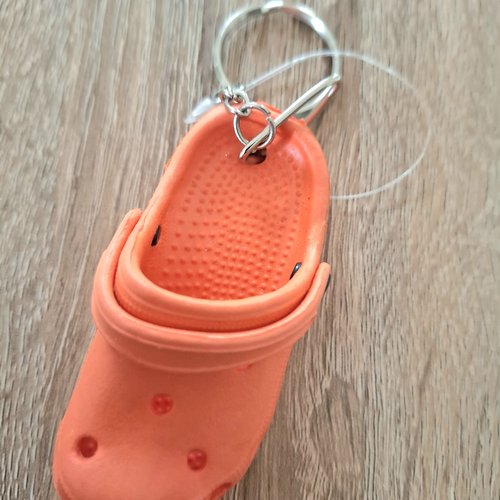 Porte-clés en forme de sabot de plage