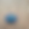Porte-clés bleu métallique