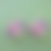 Boucles d'oreilles dormeuses arbre de vie multicolore