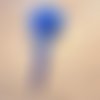 Stylo bleu froufrou