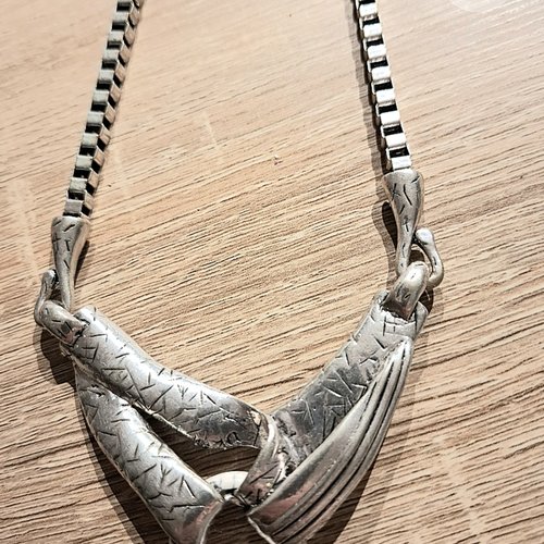 Collier argenté