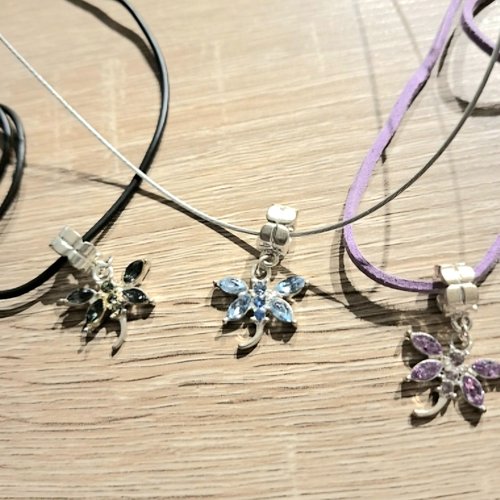 Collier pendentif libellule