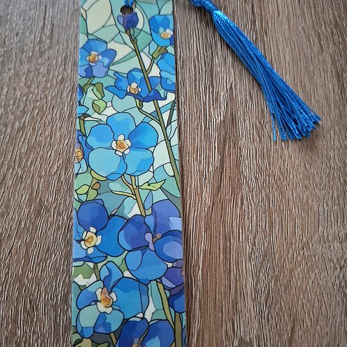 Marque page les bleuets
