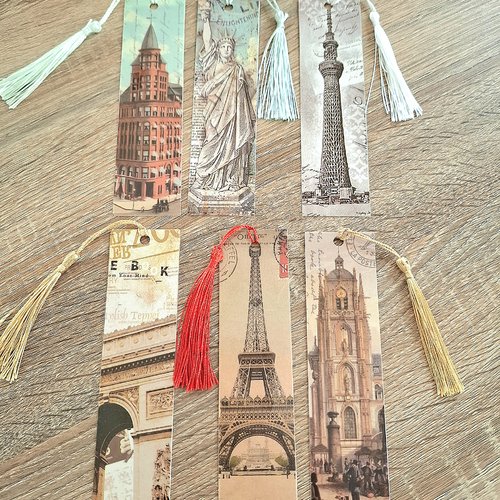 Marque page monuments