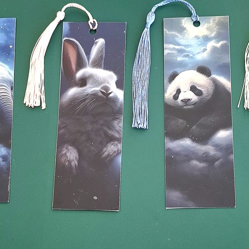 Marque page animaux