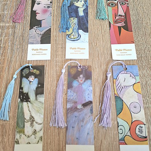Marque page picasso